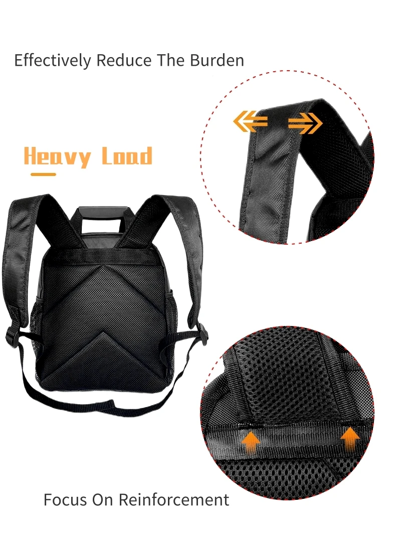 BOLE Double Shoulder Large Size Tool Backpack Multi-Functional Waterproof Wear-Resistant High-Strength Tool Bag power tool bag