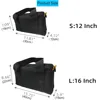 12 Inch Wide Mouth Tool Bag, Canvas Tool Bag, Heavy Duty Tool Storage Bag，Power Tool Organizer Pouch, Tool Bags for Men 3