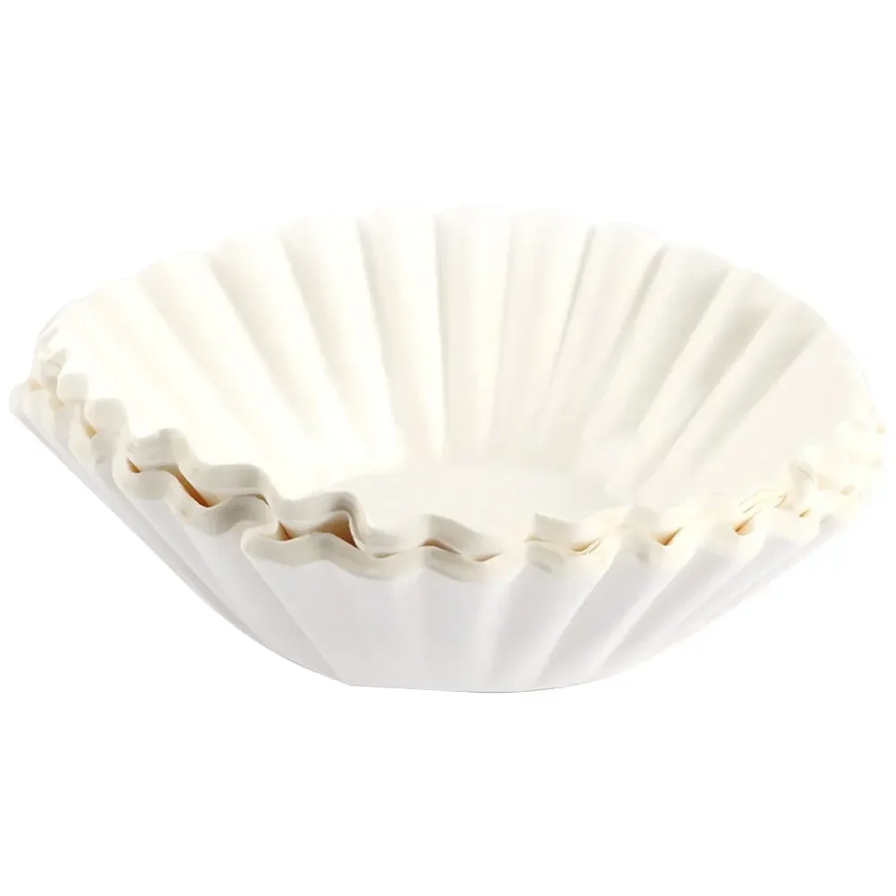 50/100Pcs Paper Filters Disposable Basket Coffee Filters Coffee Paper Filters for 8-12 Cup Coffee Makers