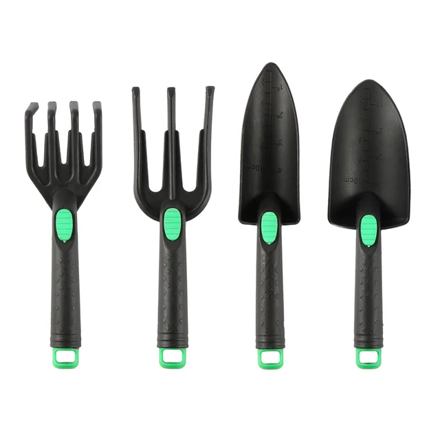 Bonsai Soil Digging Shovels 3-tooth Small Harrows Garden Flower Spades Mini Home Gardening Tool Set Seedling Transplant Fittings 2