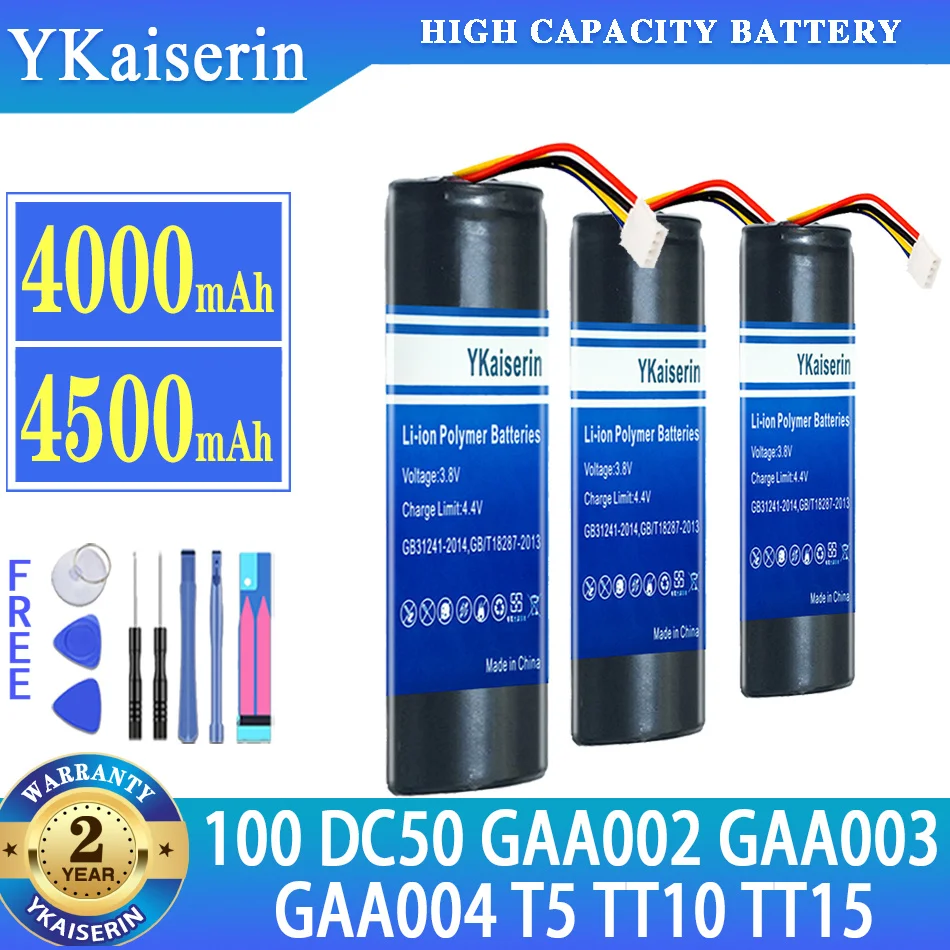 Batteria Ykaiserin Per Garmin Alpha 100 Dc50 Gaa002 Gaa003 Gaa004 T5 Tt10 Tt15/Vivosmart Hr/Vivosmart Hr + Approach X40