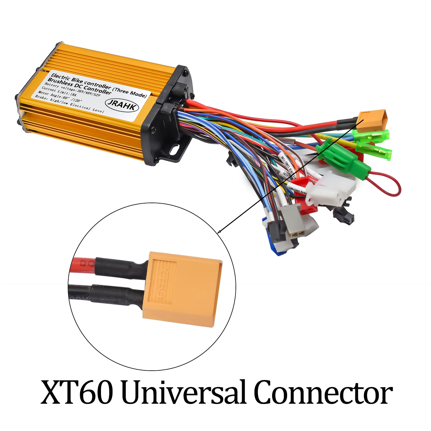 High-Performance Ebike Controller with Adjustable Power Output for Electric Bicycles