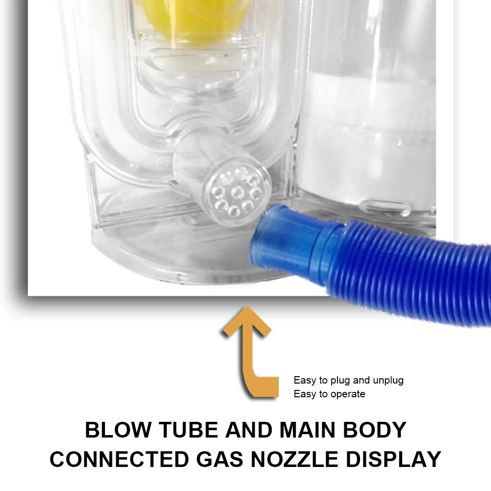 Volumetric Exerciser Lung Breathing Exerciser Vital Capacity Apparatus Spirometer Rehabilitation Trainer 3000/5000ml breathing exerciser breathing trainer