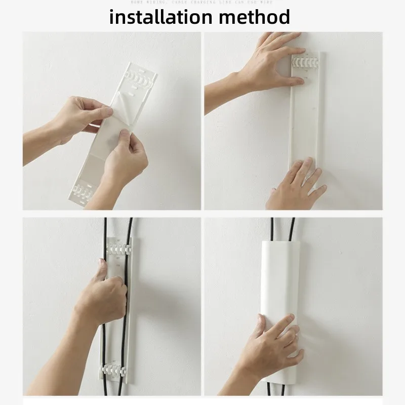 Self-adhesive Cable Holder for Wall wire pipe tv cord cover