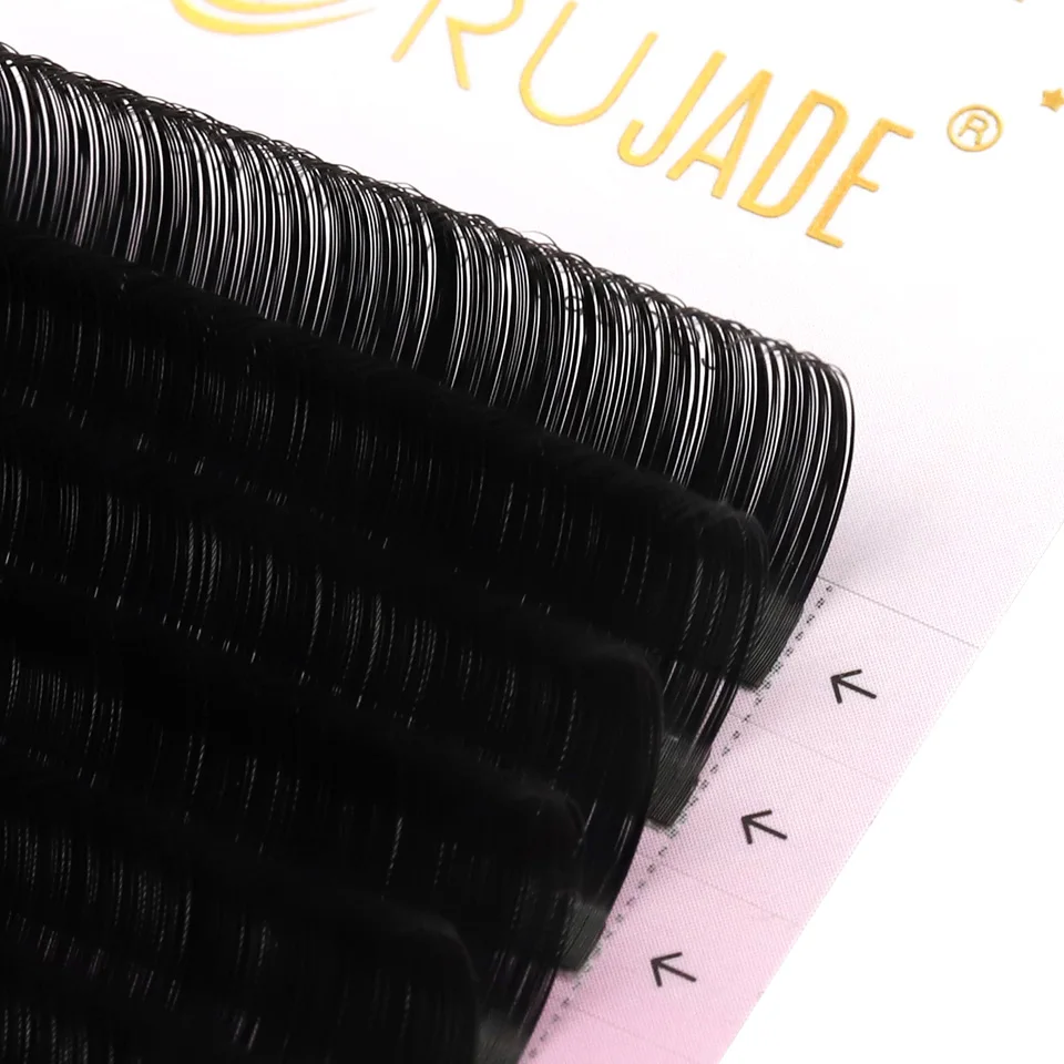 RUJADE Klassische individuelle Wimpernwimpern, künstlicher Nerz, falsche Wimpernverlängerung, alle Größen, 6–20 mm, weiche Wimpern, professionelle Make-up-Wimpern – Detail 17