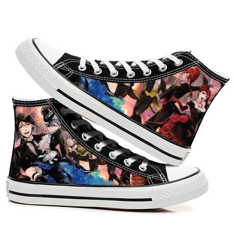 Black Butler Canvas Shoes