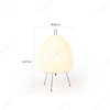 Japanese Design Akari Noguchi Yong Table Lamp Rice Paper Standing Lamp Bedroom Home Decor Study Living Room Bar Light Fixtures 6
