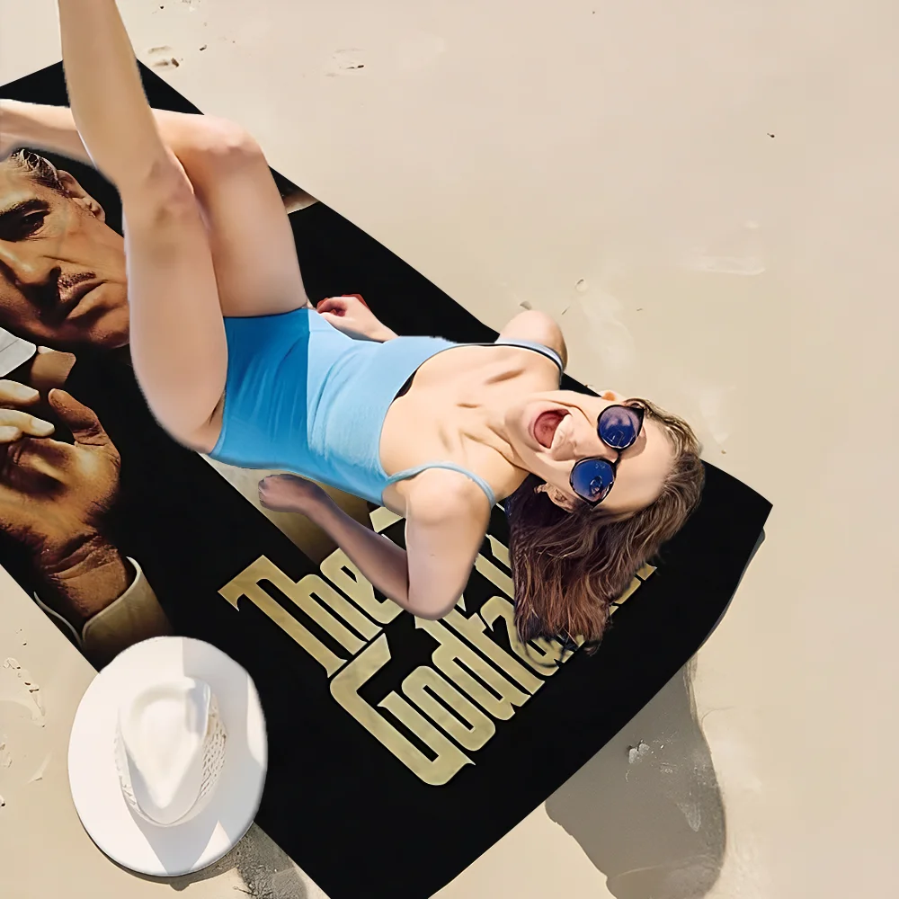 Classic Film The Godfather Beach Towel For Kids Personalized Bath Towel Pool Towel Vacation Gift Picnic Towel Party Gift 3