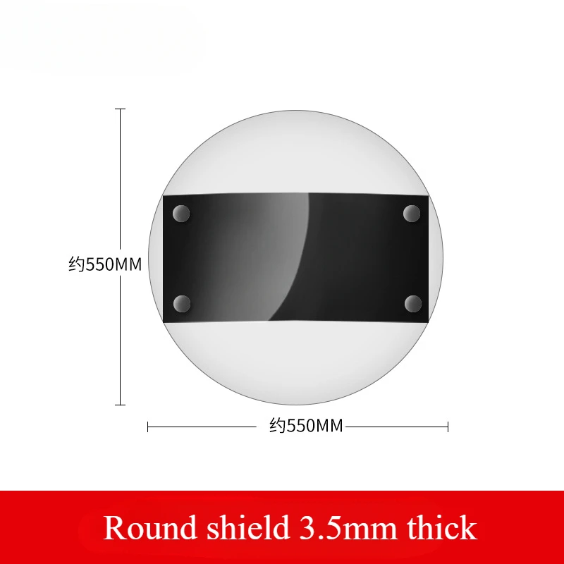 Bouclier anti-émeute en aluminium - EssencialAirsoft