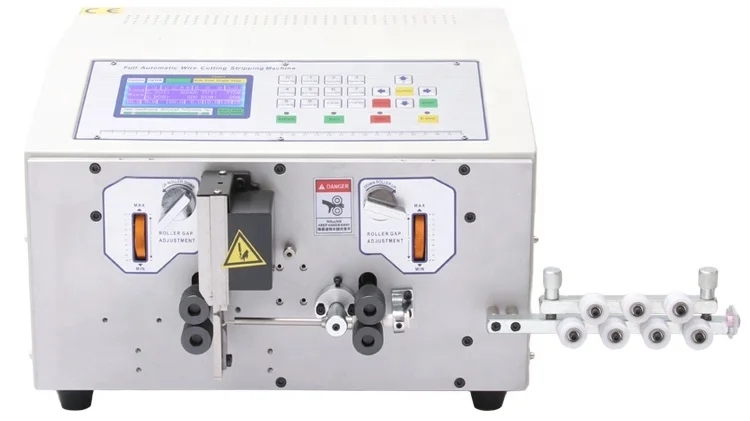 

EW-02A Cable manufacturing equipment mobile USB cable making machine automatic computer wire stripping peeling cutting machine