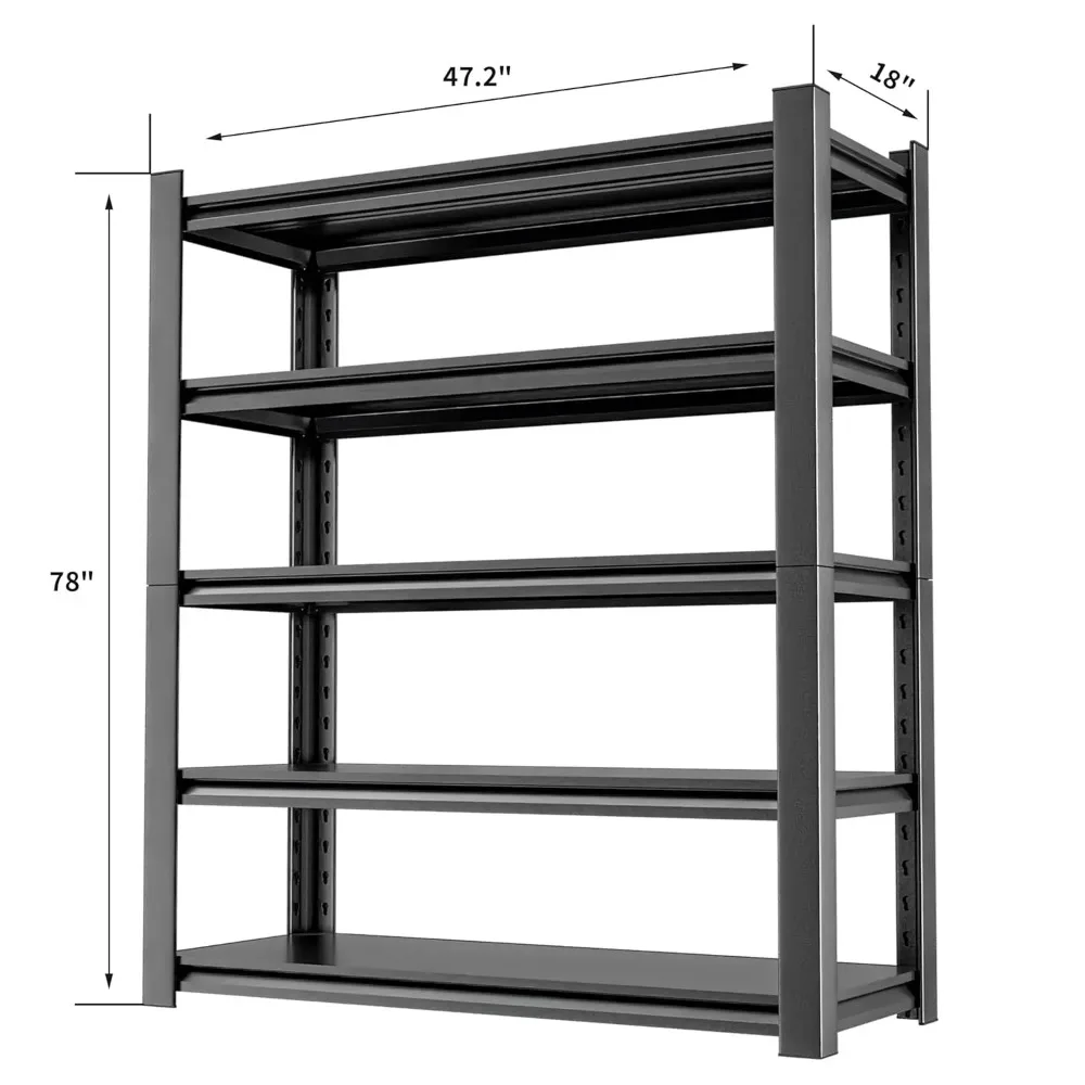 5-Tier Metal Storage Shelf 3