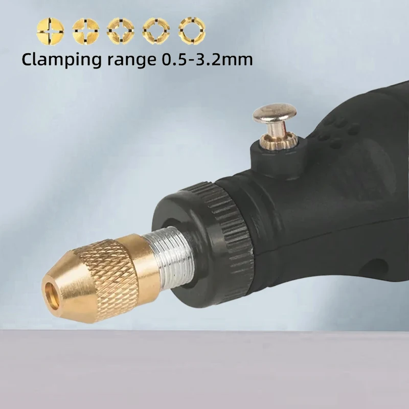 Mini Electric Drill USB Wireless Handheld Drill Rotary Tool for Woodworking Engraving Jewelry Metal Glass