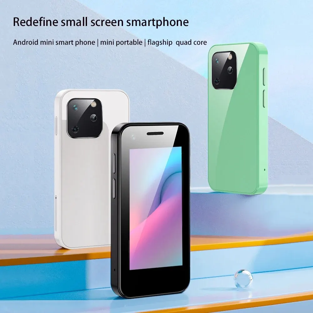 SOYES XS13 Mini Android9.0 Cellphone 2GB RAM 16GB ROM Dual SIM TF Card Slot 5MP Camera Google Play Store Small Smartphone Gifts 3
