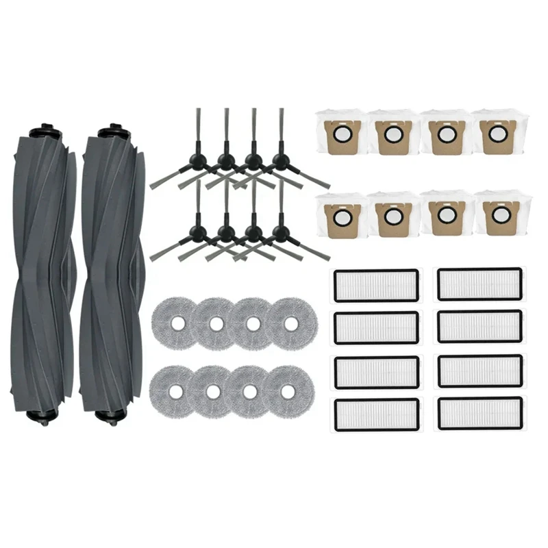 

For Dreame Bot L30 Ultra Spare Parts Main Side Brush Hepa Filter Mop Cloth Rag Dust Bag Parts Accessories