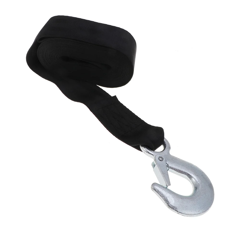 

Vehicle Towing Strap Outdoor Towing Rope Portable Car Trailer Strap Outdoor Tow Rope with Hook