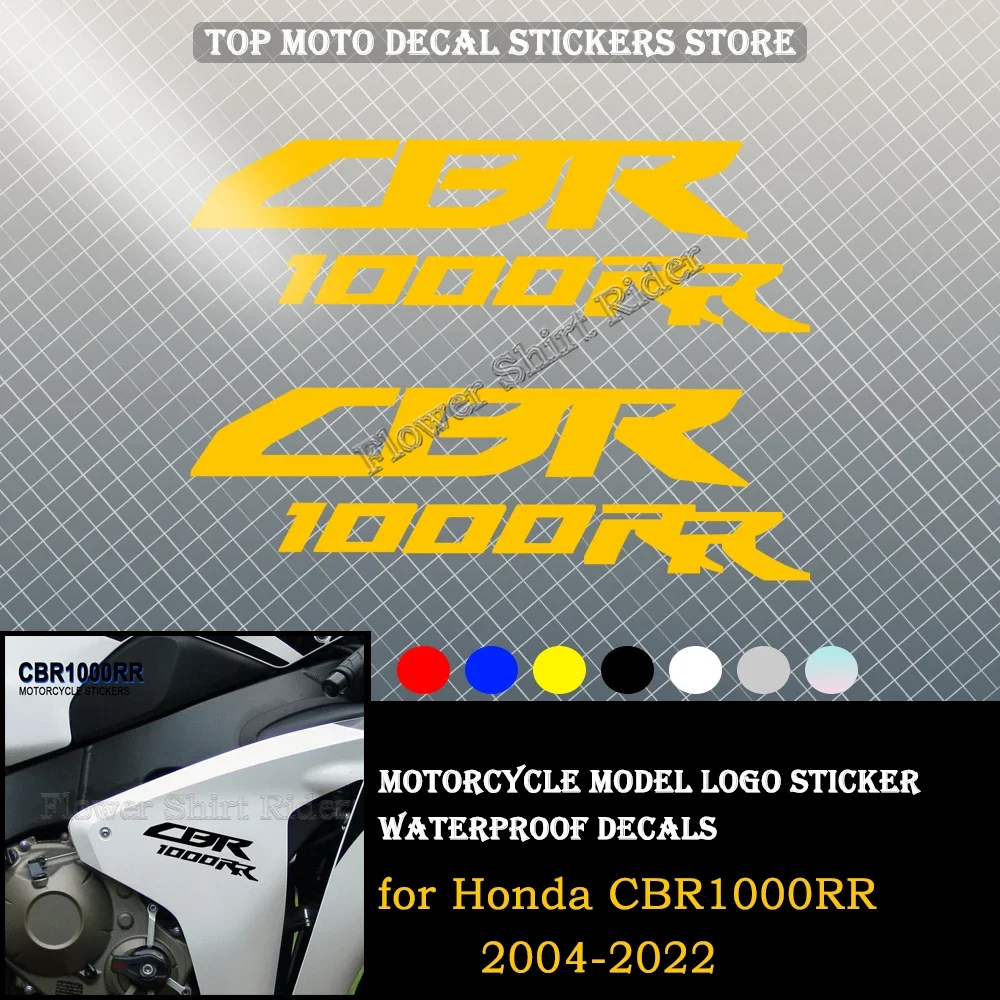 Motorcycle Stickers Waterproof Decal For Honda CBR1000RR CBR 1000 RR Fireblade 2004-2022 2021motorcycle model logo sticker motorcycle stickers waterproof decal for honda cb650r cb650f cb500f cb500x cb300r cb1000r motorcycle model logo sticker for cb