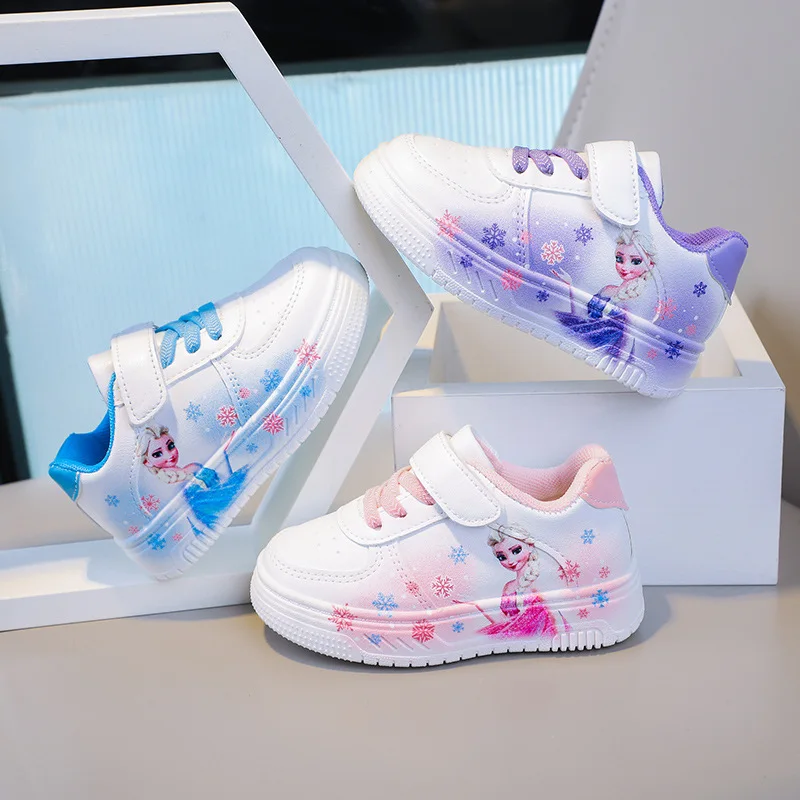 Chaussures Enfants Reine des Neiges Elsa | Baskets Filles Confort