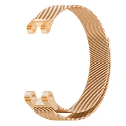 Stainless Steel Milanese Magnetic Wristband Replacement Bracelet (Rose gold)
