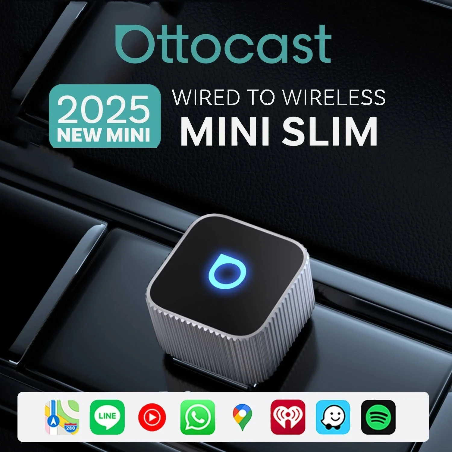Wireless Carplay Adapter Adattatore CarPlay Wireless CarlinKit Wireless Carplay Adapter Adattatore CarPlay Wireless CarlinKit