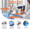 VEVOR Industrial Sewing Machine 550W Servo Motor and Table Stand 5000s.p.m Heavy-duty Lockstitch Sewing Machine Control Panel 5