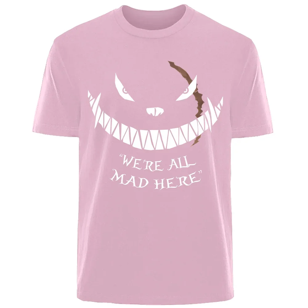 thumbnail image 1 of Camiseta de algodón 100 % transpirable de alta calidad con estampado divertido de carita sonriente de hip hop para hombre, ropa informal de moda urbana para hombre, 1 of 4