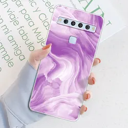 Clear Shockproof Soft Silicone Phone Case for TCL 10L (TM2076)