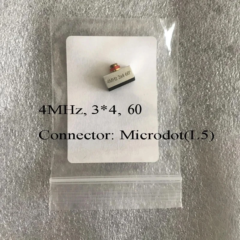 Angle Beam Probe Transducer 4MHz 3*4