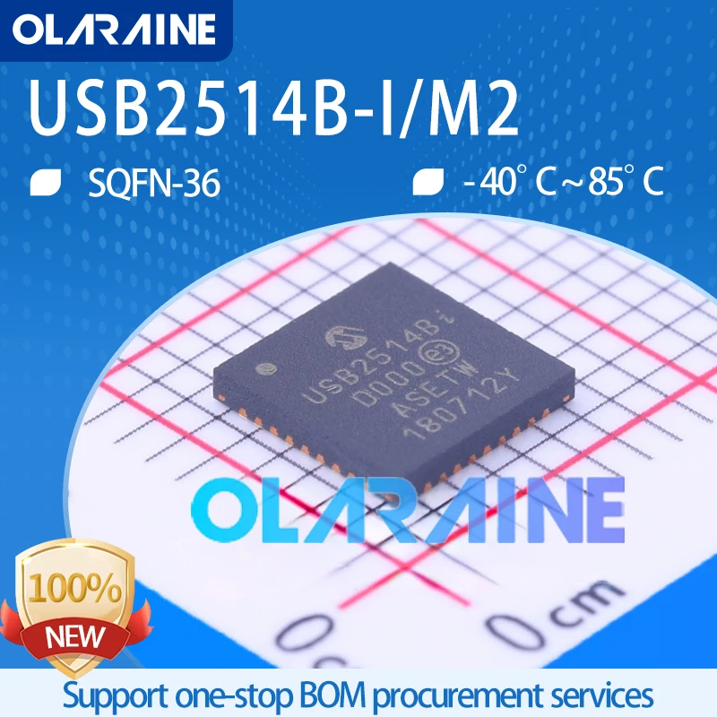 

1-10Pcs USB2514B-I/M2 SQFN-36 USB interface integrated circuits IC chips