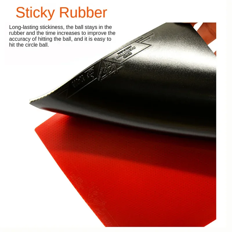 Reactor TORNADO V5 Sticky Loop Table Tennis Rubber With ITTF Approved Medium Hard with Max Internal Energy Ping Pong Sponge table tennis rubber