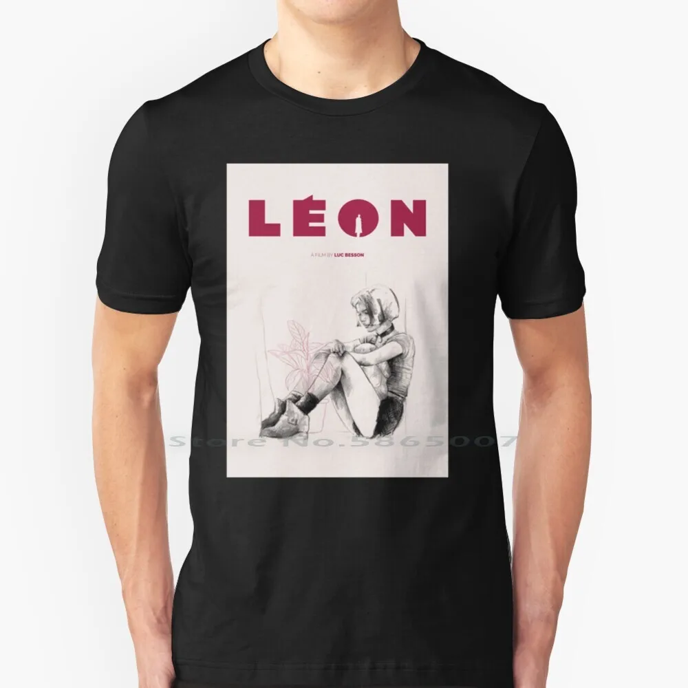 Leon The Professional T Shirt 100% Cotton Natalie Portman Luc Besson Mathilda And Leon Belen Diz Juncal Mathilda Leon The