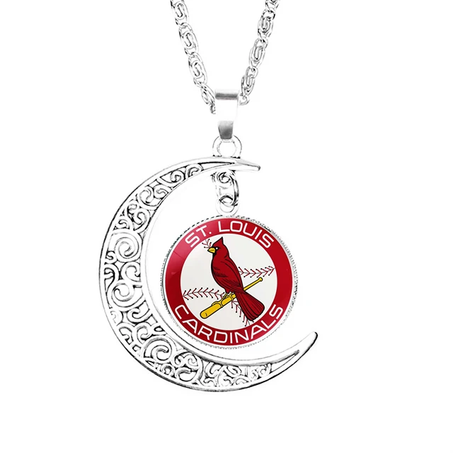 st. louis cardinals necklace pendant