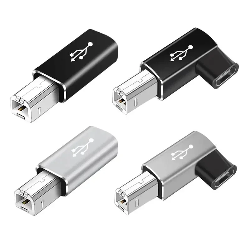 USB 2.0 Printer Adapter For Printer Hard Drive Base Fax Machine Scanner