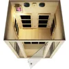 2 Person Canadian Hemlock Low EMF Far Infrared Saunas,  portable sauna steam spa, sauna rooms 3