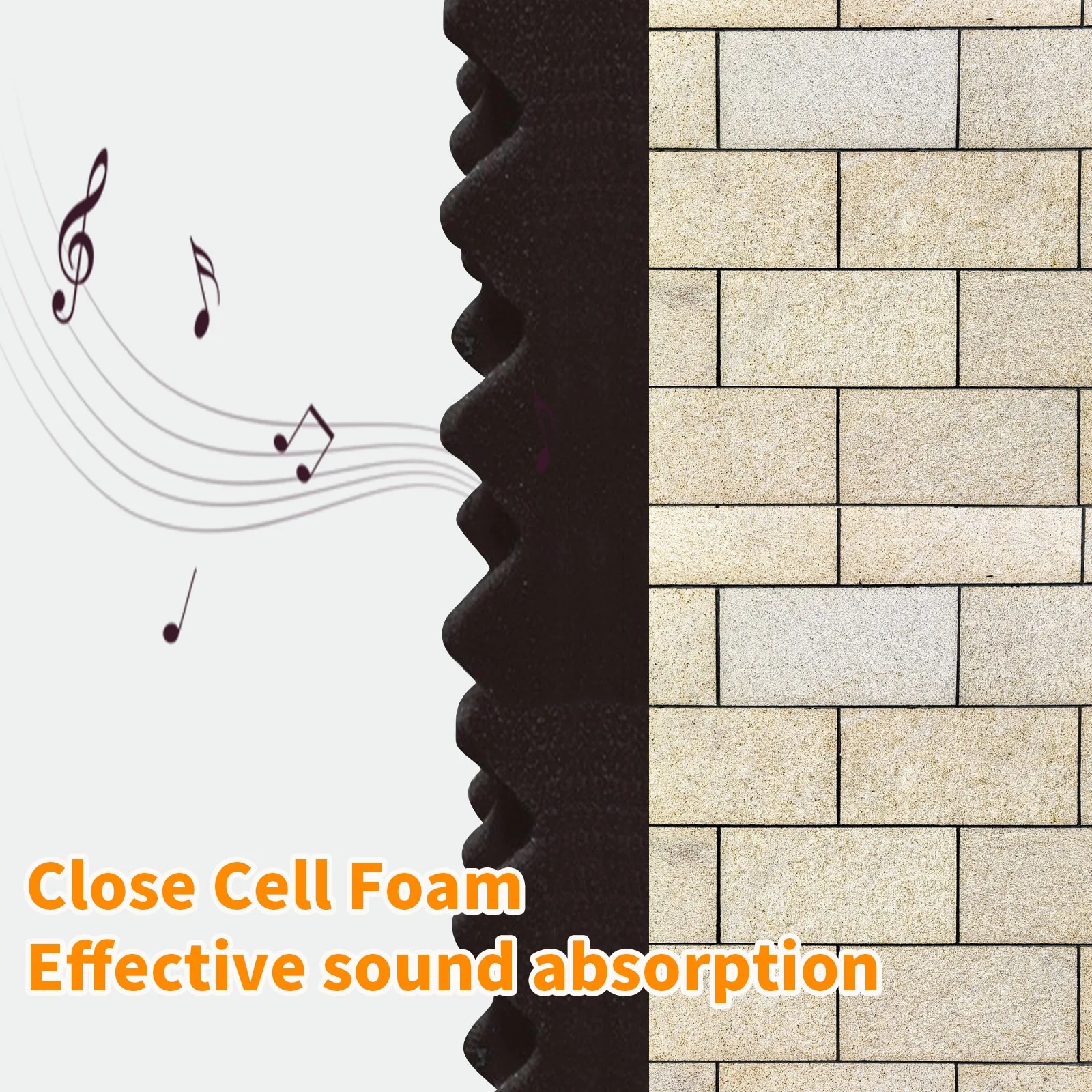 Soundproofing Cotton Sound Insulation Cotton Sound Absorbing Foam Soundproofing Foam Self-adhesive Car Sound Insulation Cotton Acoustic Absorption Car Heatproof Wave Foam Automobile Sound Deadener Noise Insulation