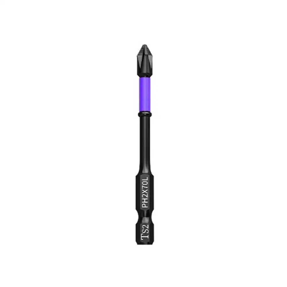 

3pcs Batch Head Hand Drills Non-slip Cross Screwdriver Size: 65/70/90mm Alloy Steel Bit Size:PH2 Electric Screwdrivers