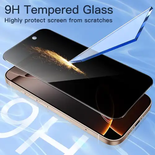 1/3/5 PCS Anti Spy Tempered Glass For iPhone 18 17 16 15 Pro Max Privacy Screen Protector iPhone 16 Front Film iPhone 15 14 Plus verre trempe iphone 17 16e 14 13 12 11 Privacy Film - Image 5