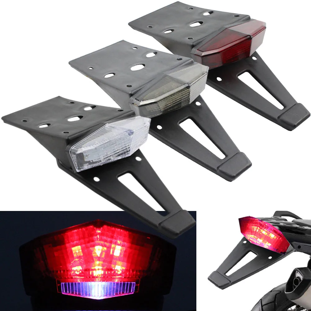 MotorcycleRearFenderTailLightDirtBikeLEDTaillightBrakeStop