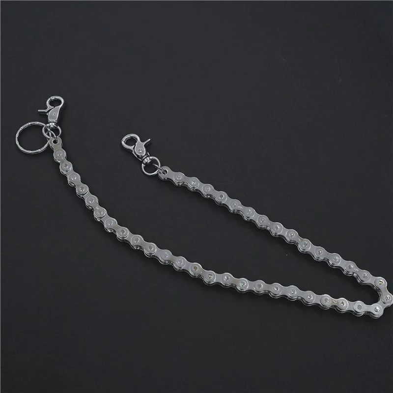 Catena Portafoglio Motociclista Punk 53,3 Cm - Acciaio Inox, Per Jeans E Cinture (croce)