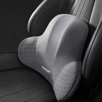Car Lumbar Headrest Car Neck Pillow Car Cushion Backrest Lumbar Cushion Easy To Carry Memory Foam Lumbar Support Pillow 2