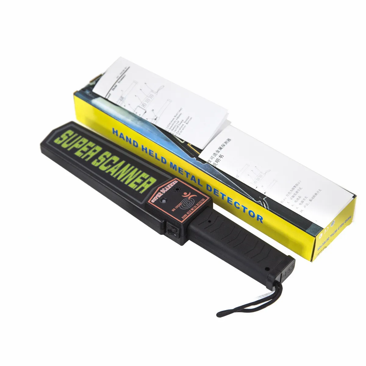 MD3003B1Pat-down security detector so, safety check for checking knives, mobile phones and other prohibited items metal detector