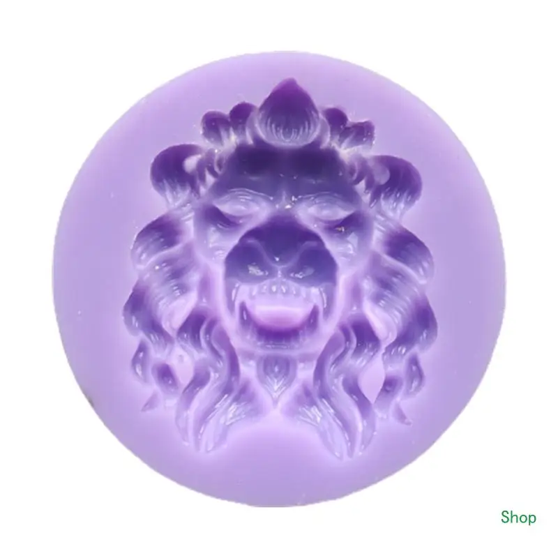 

Dropship Lion for Head Mold Silicone Epoxy Resin Casting Mold Ornament Jewelry Making Too