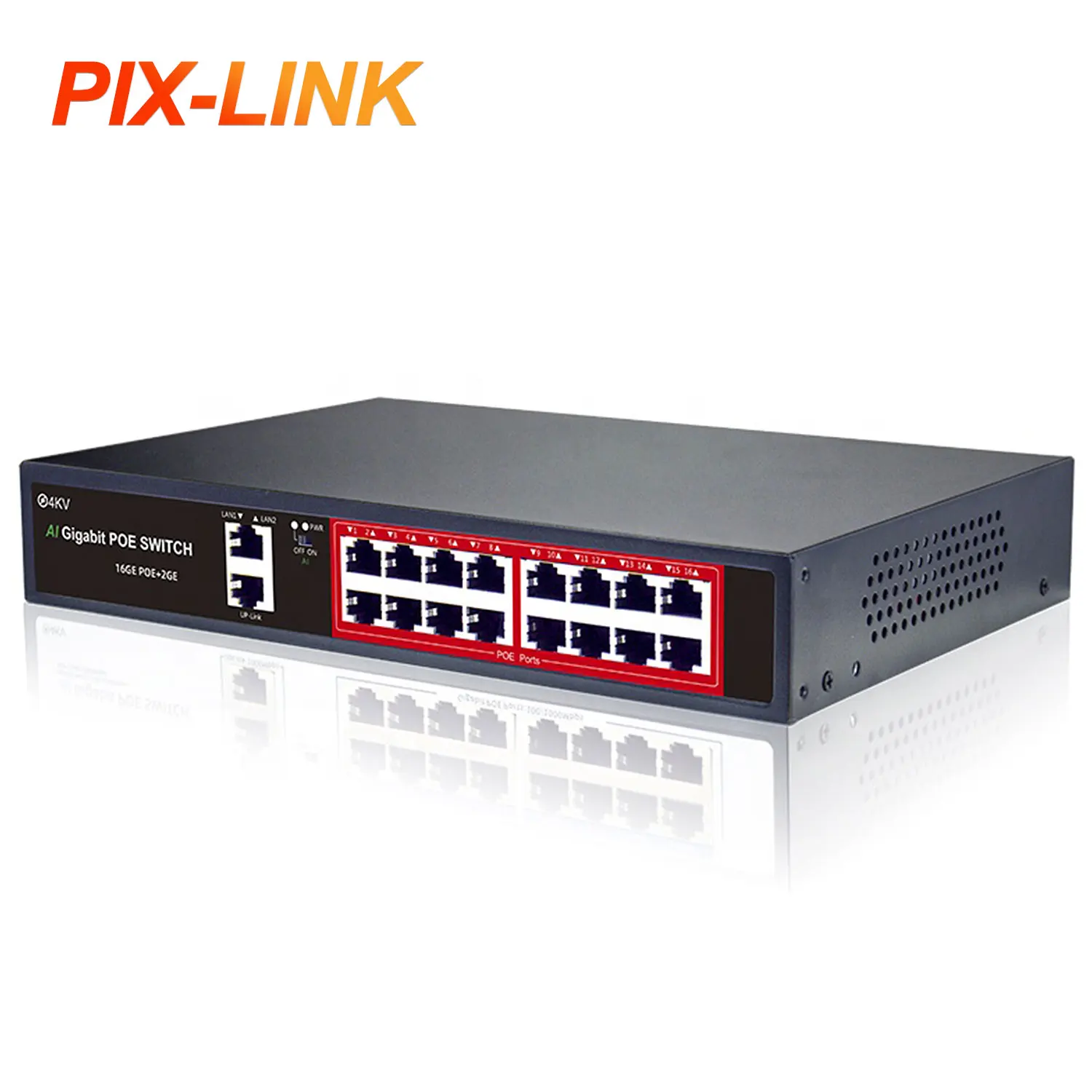 

POE Gigabit 16 Port Network Switch