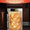 Food Dehydrator 18 Trays, 1500W Large Capacity 34.42ft² Food Dryer Machine for Jerky, Meat, Fruit, Herbs, Full Stainless Steel 5