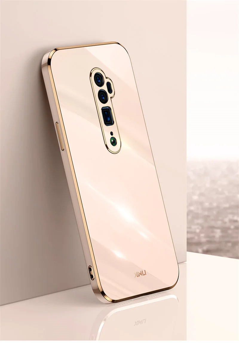 Sleek Plating Soft TPU Bumper Back Cover Case