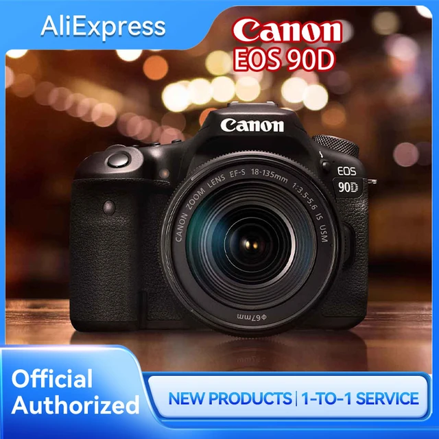 Canon EOS 90D APS-C DSLR Professional Flagship Digtal Camera 32.5-megapixel  4K Video Recording With