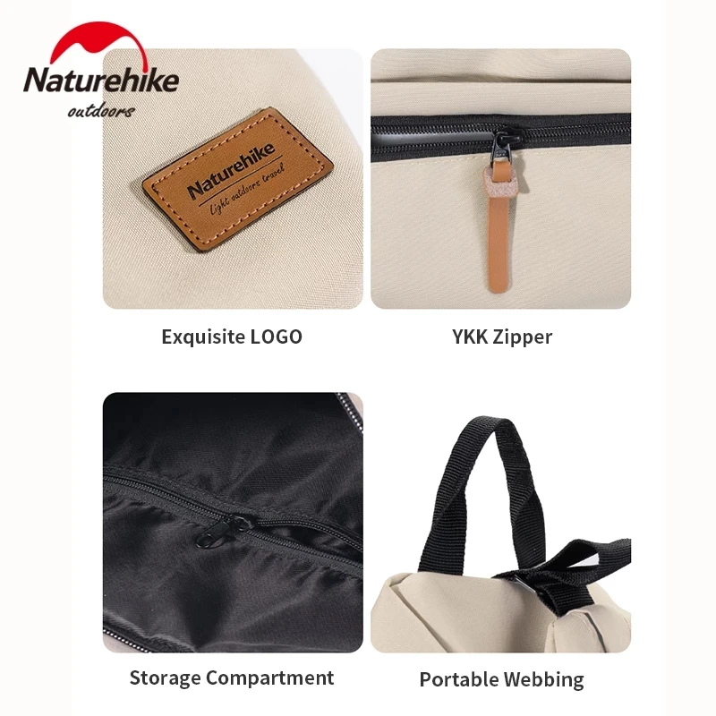 Naturehike Outdoor 3L Capacity Travelling Toiletry Bag Waterproof Storage Bag Ultralight Portable Wash Bag Swimming Cosmetic Bag 5