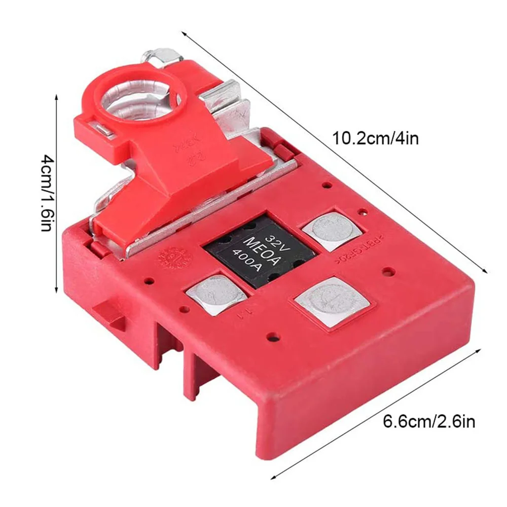 

Modifying Battery Clamp 32V400A Car Battery Distribution Terminal Quick Release Pile Head Connector For Four-wheelDrive Caravans