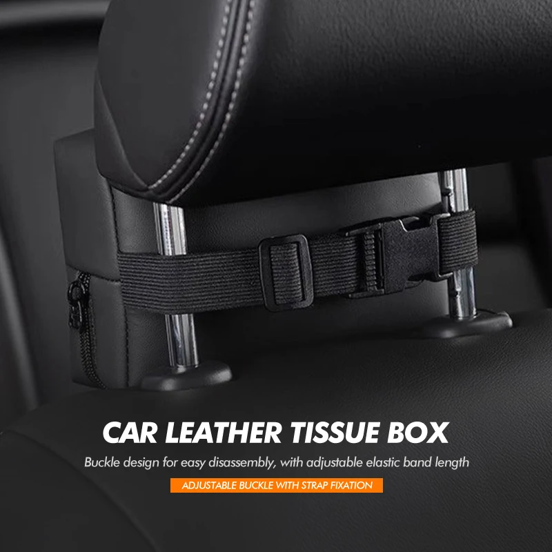 티슈 보관함 자동차 뒷좌석 홀더 헤드레스트 종이 커버 머스탱 GT AC Mach-E 코브라 GT350 GT500 2017 2018 2019 2020용