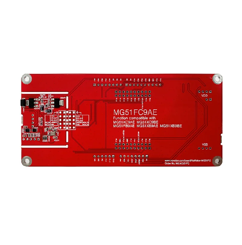 

[Новый микроконтроллер Nuvoton Tang Cortex-M] макетная плата NUMAKE-MG51FC