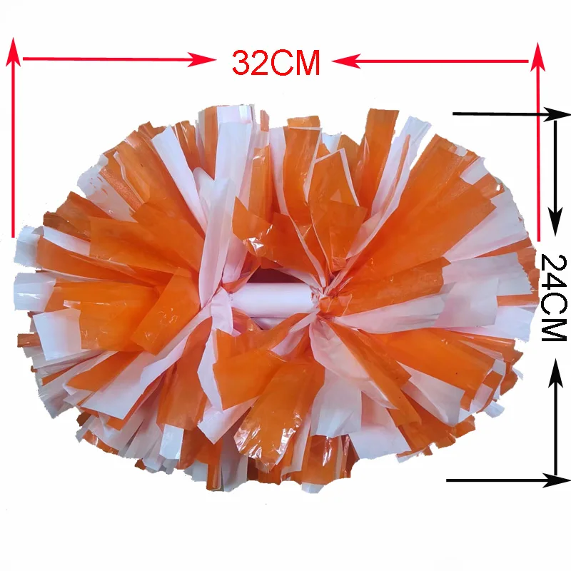 Cheerleading Pom Poms 2Pcs Wenhan Sports 32cm